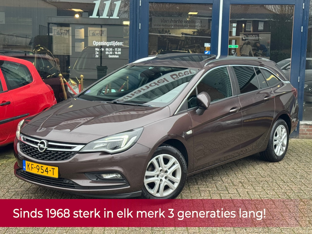 Opel Astra Sports Tourer - 1.4 Business+ 150PK! NL AUTO NAP! Schuifdak l Navi l Cruise l Airco! Dealer oh l NIEUWSTAA - AutoWereld.nl