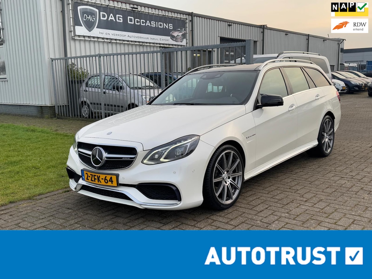 Mercedes-Benz E-klasse Estate - AMG 63 4MATIC BOMVOL|DEALER ONDERHOUDEN - AutoWereld.nl