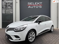 Renault Clio Estate - 0.9 TCe Limited NAP Airco/Navigatie/Cruise/Bass/Bluetooth/LED/PDC/Elekt Ramen/Elekt Spiege