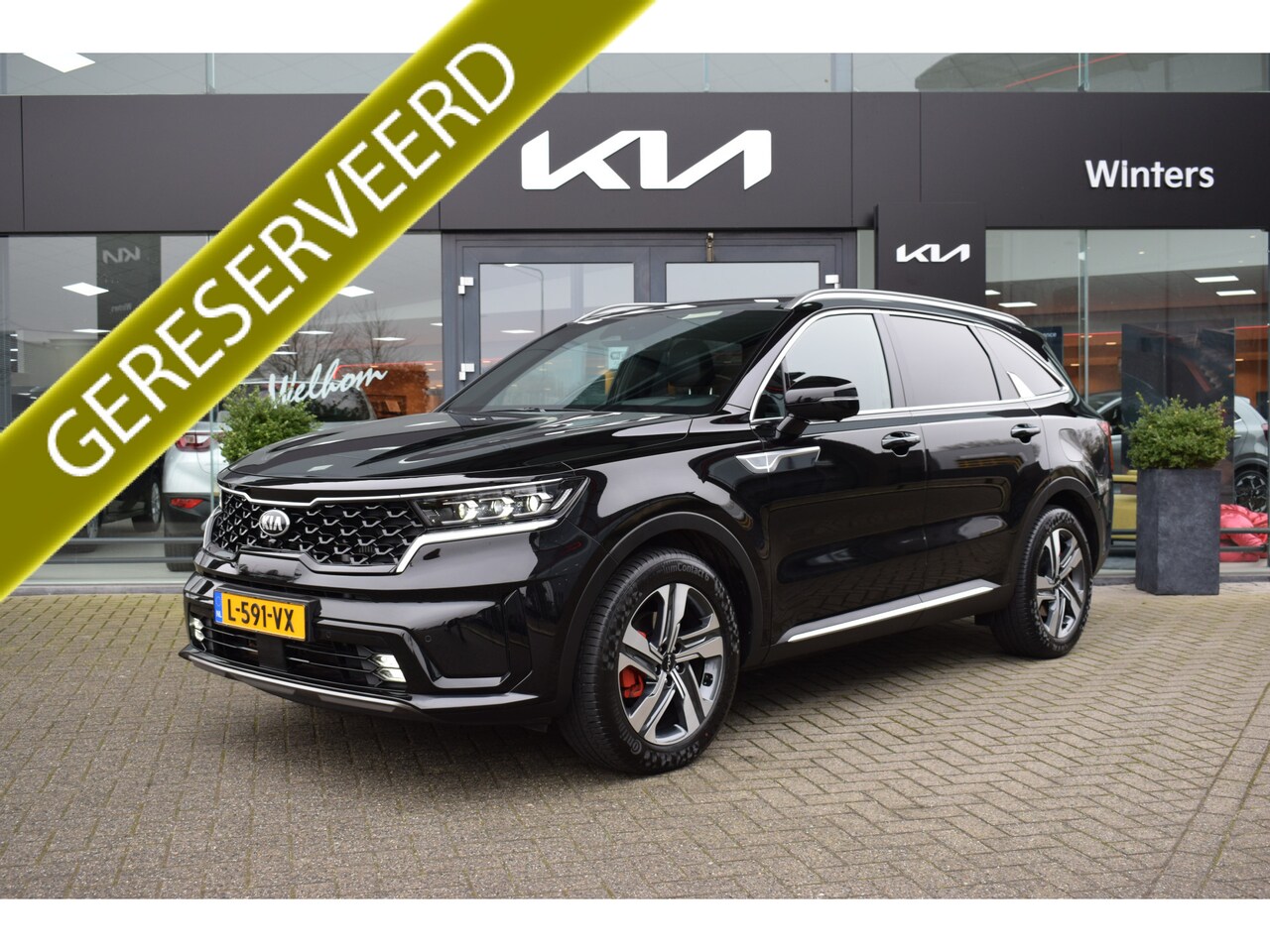 Kia Sorento - 1.6 T-GDi/265pk Plug-in Hybrid/PHEV 4WD Executive AT6 7-Zits ECC Cr.Control-Adapt. Navi+Ca - AutoWereld.nl