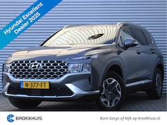 Hyundai Santa Fe - 1.6 T-GDI HEV Comfort Smart 7p. | Afn. Trekhaak | Elektr. Stoelen | Leren Bekleding | Stoe