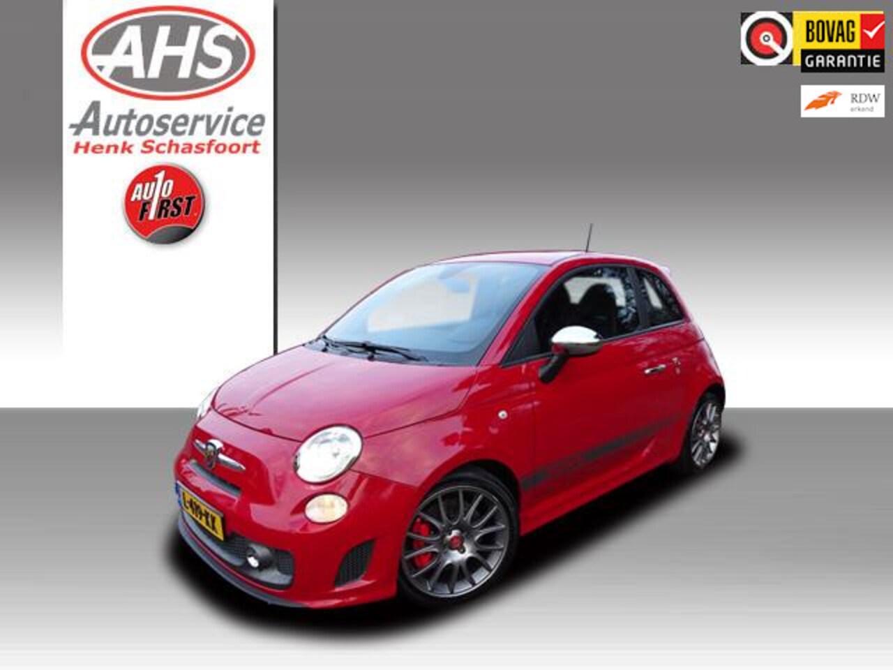 Fiat 500 Abarth - 1.4 T-Jet Competizione 180PK automaat Sabelt seats ! - AutoWereld.nl