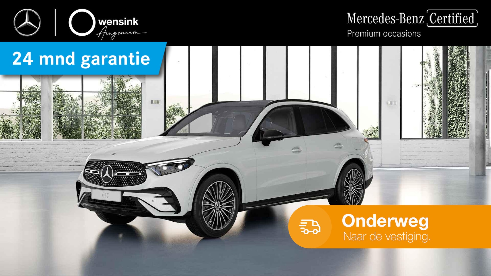 Mercedes-Benz GLC-klasse - 300e 4MATIC AMG Line | Rij assistentie | Panoramadak | Trekhaak | Night pakket | Winter pa - AutoWereld.nl