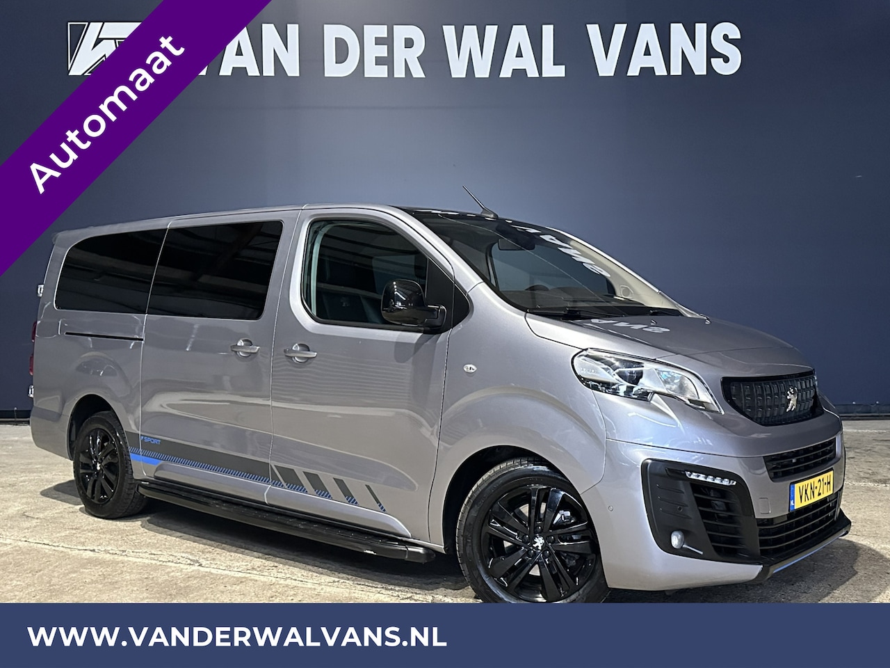 Peugeot Expert - 2.0 BlueHDI 180pk Automaat L3H1 Dubbele Cabine SPORT Euro6 Airco | Leder | Bumper KIT | Sp - AutoWereld.nl