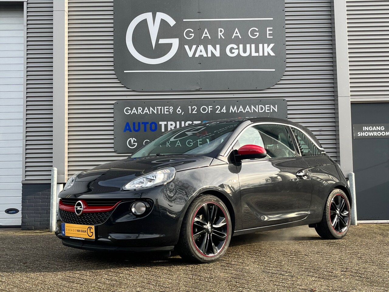 Opel ADAM - 1.4 87PK Airco,Cruise,Isofix,Stoel+StuurVerw,StuurBed,ElektrRamen,ParkeerSensorerAchter,Bl - AutoWereld.nl