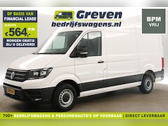 Volkswagen Crafter - 30 2.0 TDI L3H3 BPM Vrij | 140PK Airco Cruise Carplay Navigatie PDC 3 Persoons Elektrpakke