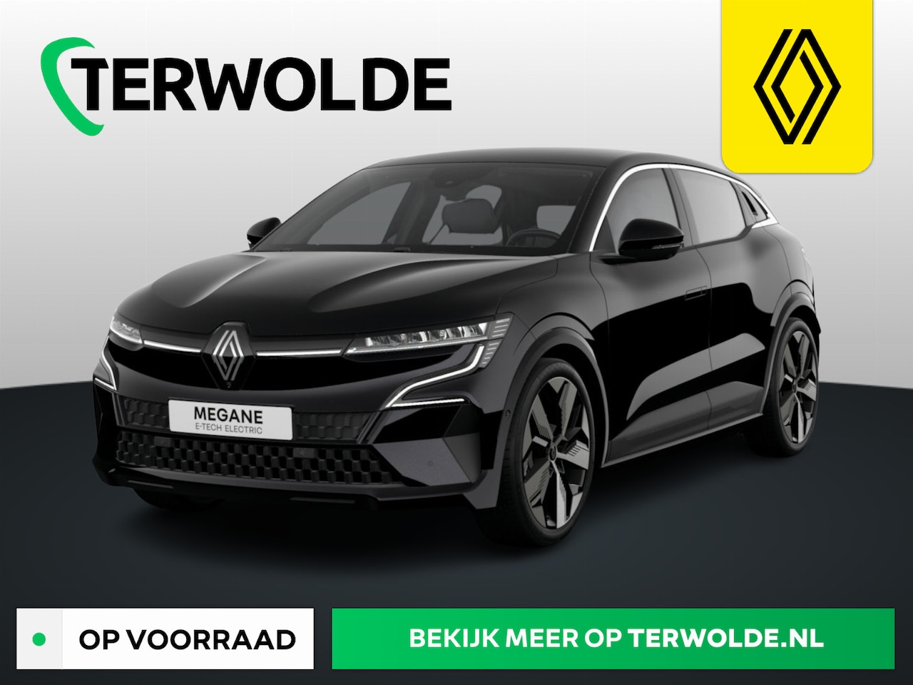 Renault Mégane E-Tech - comfort range 220 1AT Techno | 20" lichtmetalen wielen 'Soren' | Cruise control met snelhe - AutoWereld.nl