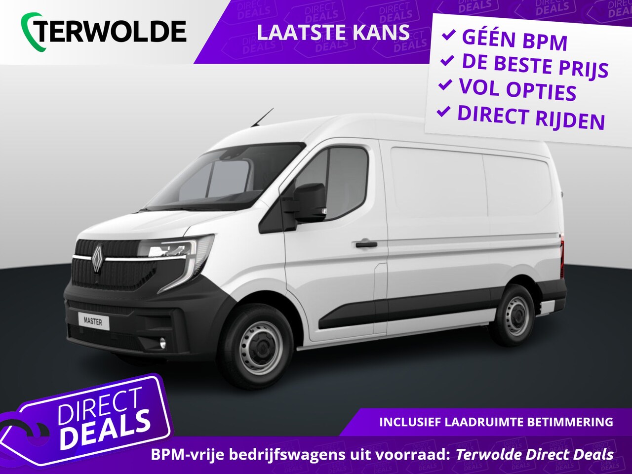 Renault Master - Gesloten Bestel L2H2 T35 dCi 130 6MT Advance | C-Shape LED dagrijverlichting | Elektronisc - AutoWereld.nl