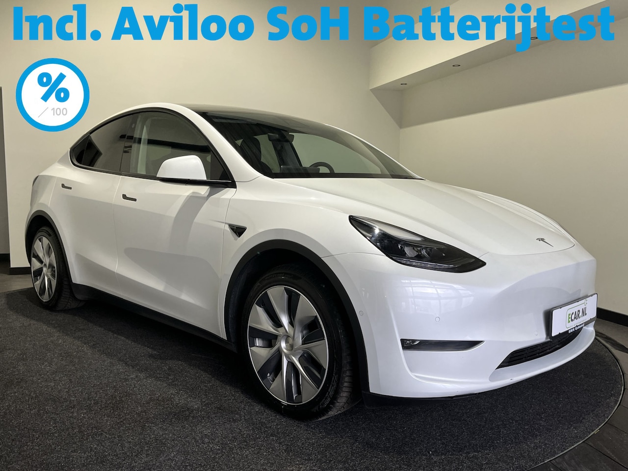 Tesla Model Y - Long Range AWD 75 kWh | Panoramadak | Autopilot  Soh (batterijtest ) 94,54 % score - AutoWereld.nl