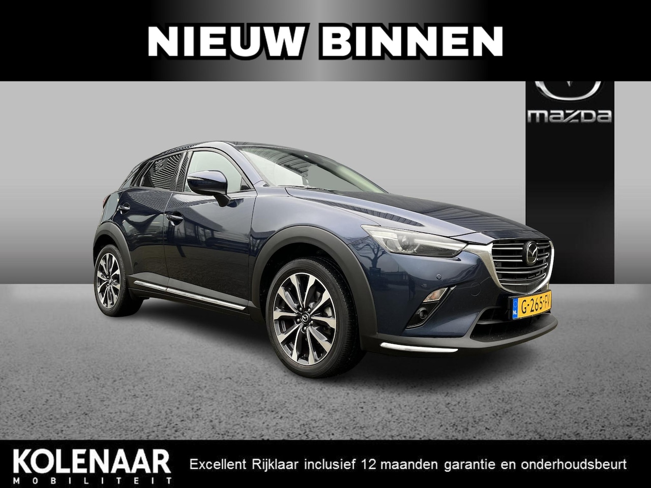 Mazda CX-3 - Automaat 2.0 Sky-G 120 GT-M /1e eigenaar/Dealeronderhouden/Navi/Airco/Keyless/DAB/Adaptive - AutoWereld.nl