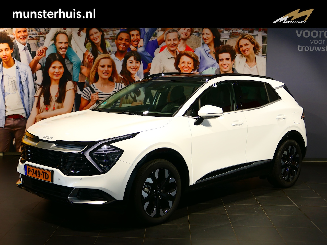 Kia Sportage - 1.6 T-GDi Plug-in Hybrid AWD DynamicPlusLine - Afneembare trekhaak, panoramadak, elekt. ac - AutoWereld.nl