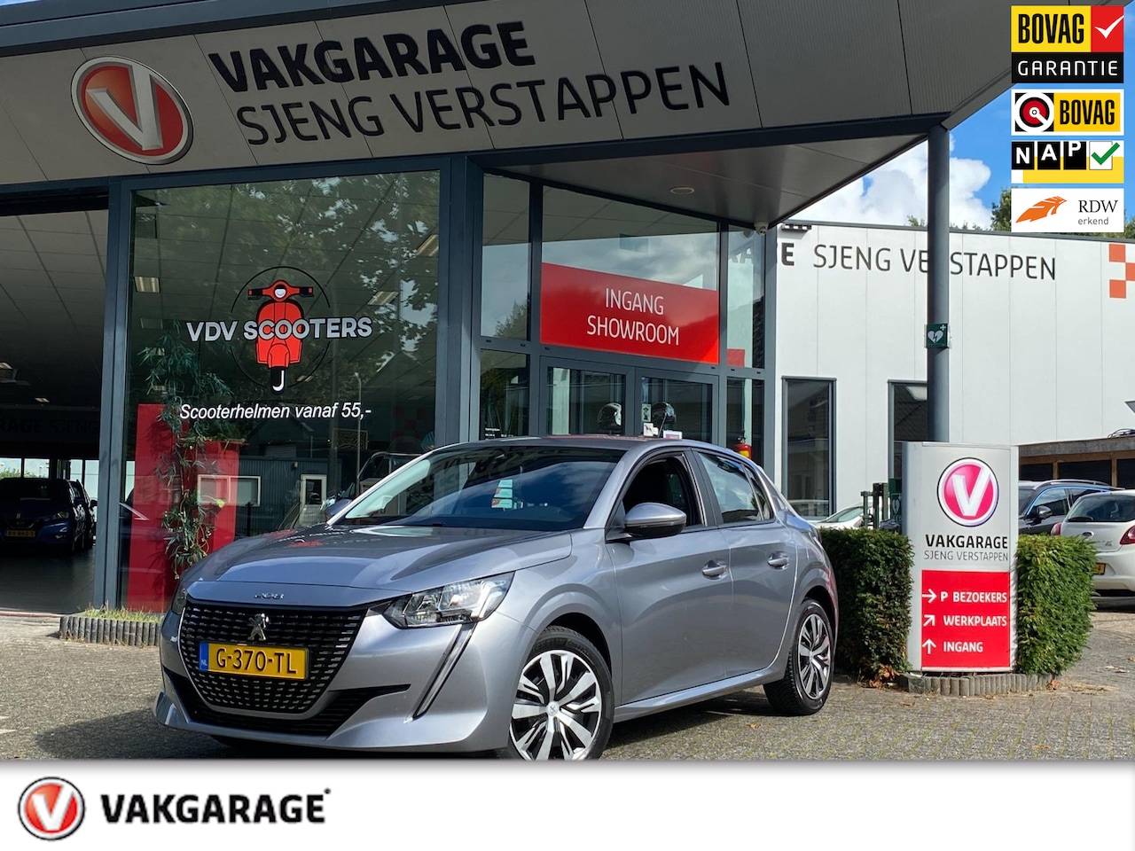 Peugeot 208 - 1.2 PureTech Blue Lease Active navi Carplay Bovag rijklaarprijs ! - AutoWereld.nl