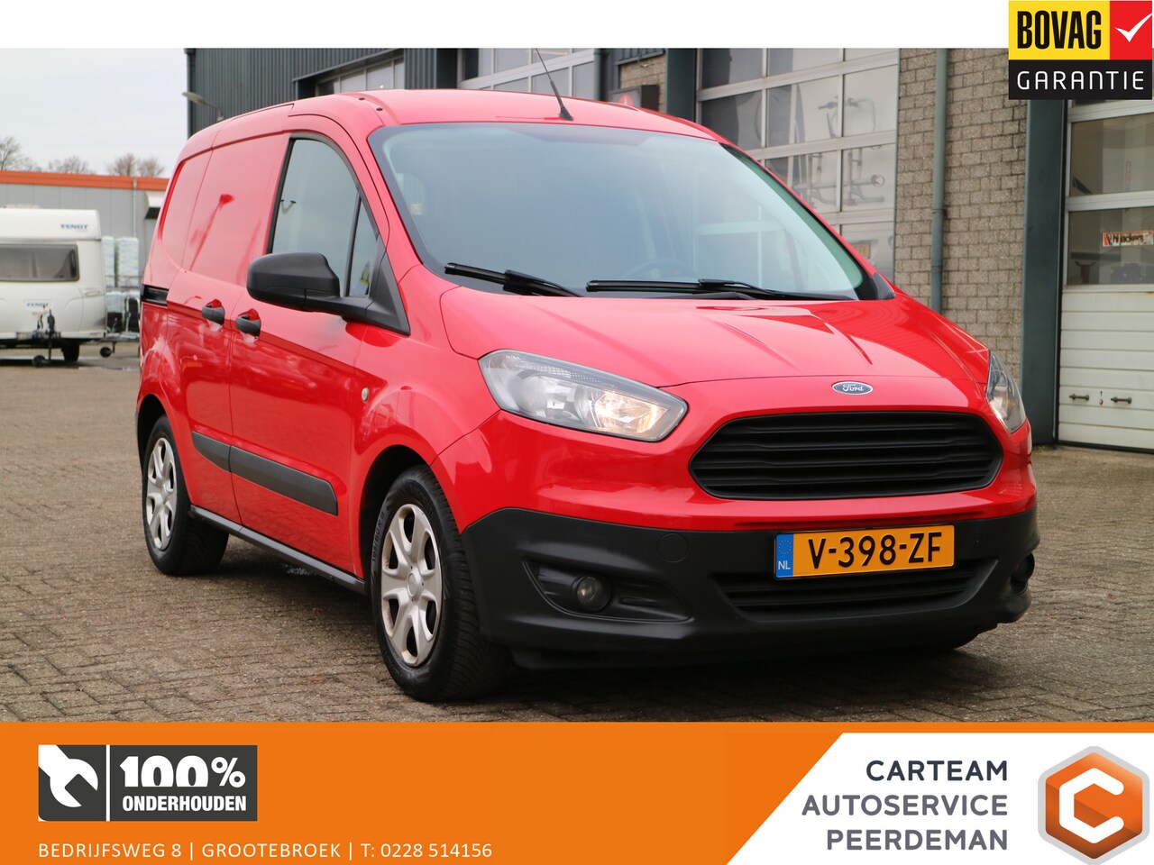 Ford Transit Courier - 1.0 | 2x Schuifdeur | Benzine! | Marge! | - AutoWereld.nl