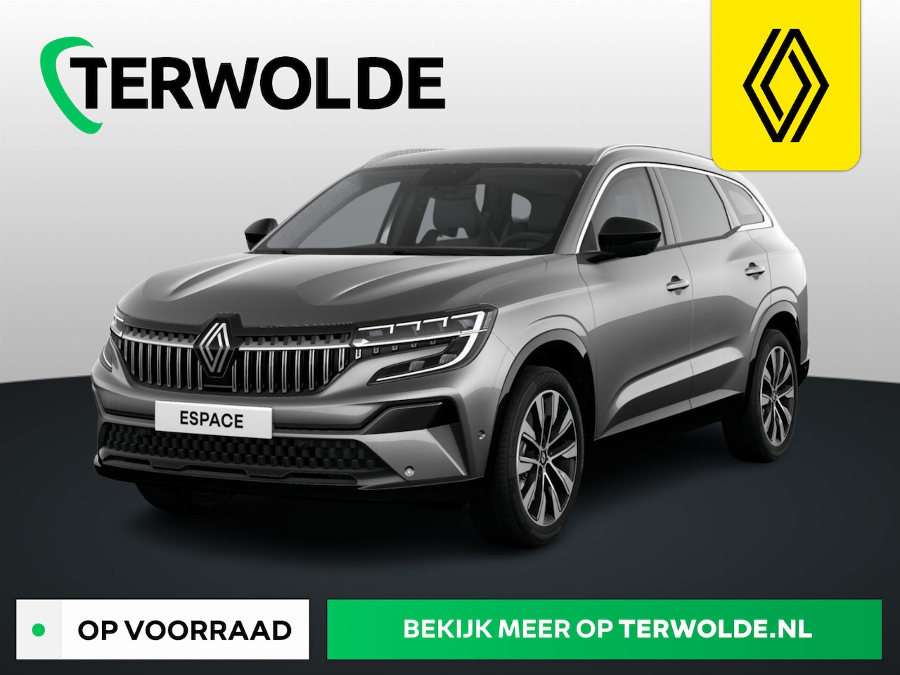 Renault Espace - full hybrid 200 E-Tech Techno | 6-voudig elektrisch verstelbare bestuurdersstoel met geheu - AutoWereld.nl