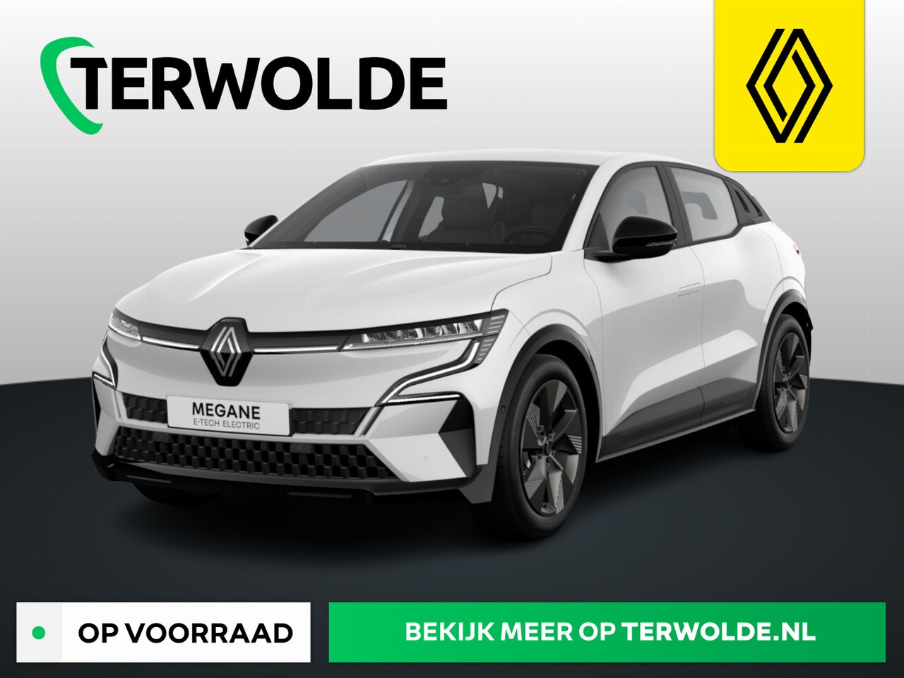 Renault Mégane E-Tech - comfort range 130 1AT Evolution | 12" openR Link met navigatie, Google integratie en Arkam - AutoWereld.nl