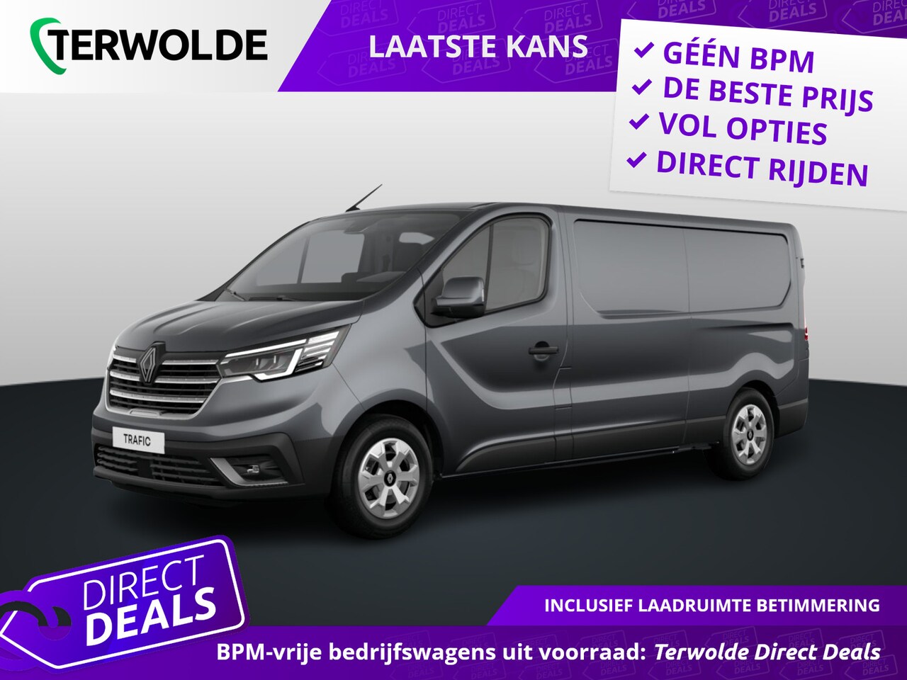 Renault Trafic - Gesloten Bestel L2H1 T30 dCi 130 6MT Advance | Achteruitrijcamera | Alarmsysteem | C-Shape - AutoWereld.nl