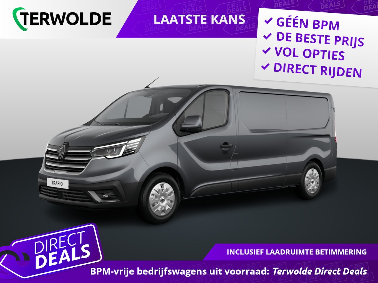 Renault Trafic - Gesloten Bestel L2H1 T30 dCi 130 6MT Advance | Achteruitrijcamera | C-Shape LED dagrijverl - AutoWereld.nl