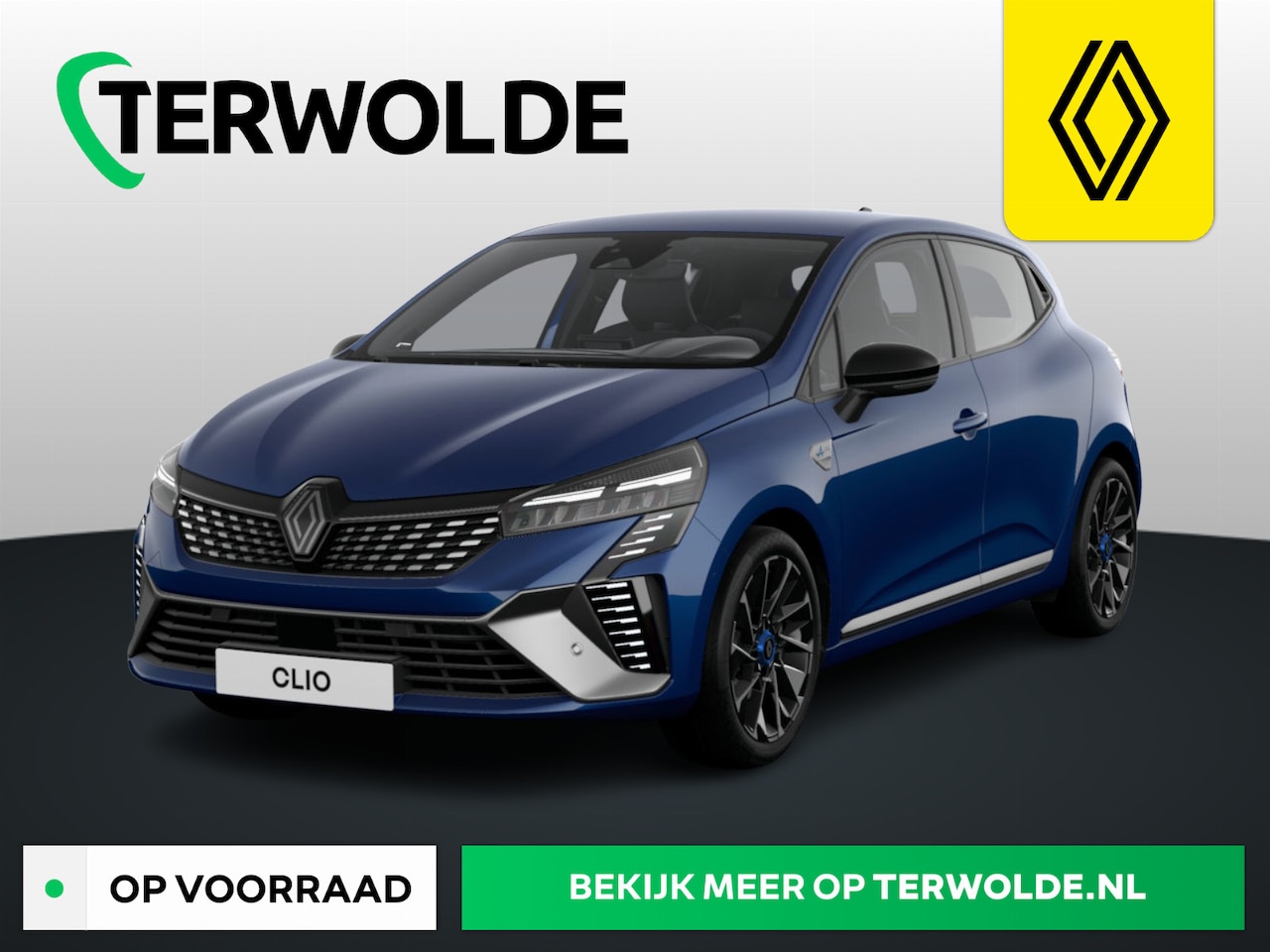 Renault Clio - Hybrid 145 E-TECH esprit Alpine | Achteruitrijcamera | Adaptive Cruise Control | Blind Spo - AutoWereld.nl