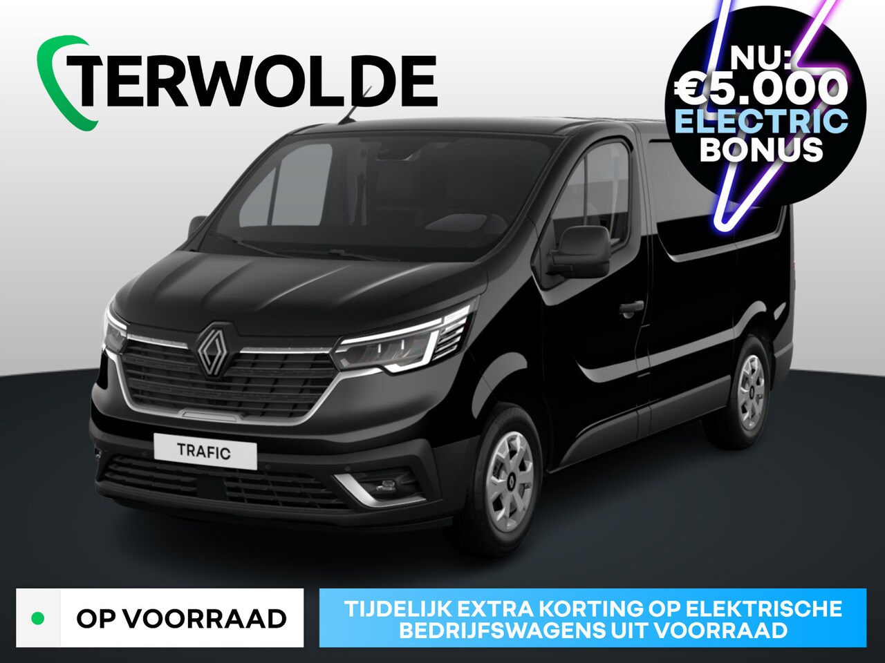 Renault Trafic E-Tech - Gesloten Bestel L2H1 Electric 120 1AT Comfort | Airconditioning | C-Shape LED dagrijverlic - AutoWereld.nl