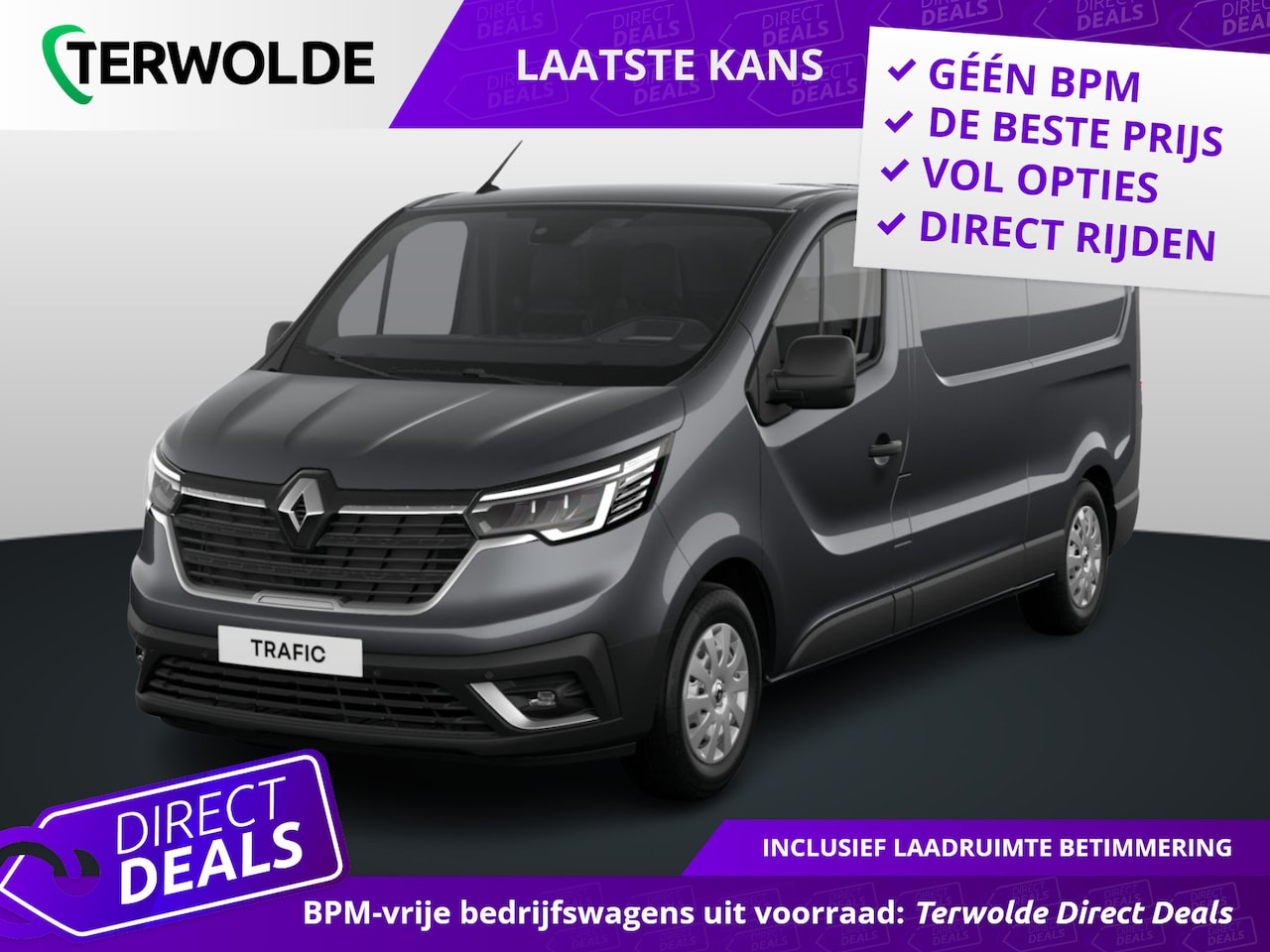 Renault Trafic - Gesloten Bestel L2H1 T30 dCi 130 6MT Advance | Achteruitrijcamera | C-Shape LED dagrijverl - AutoWereld.nl