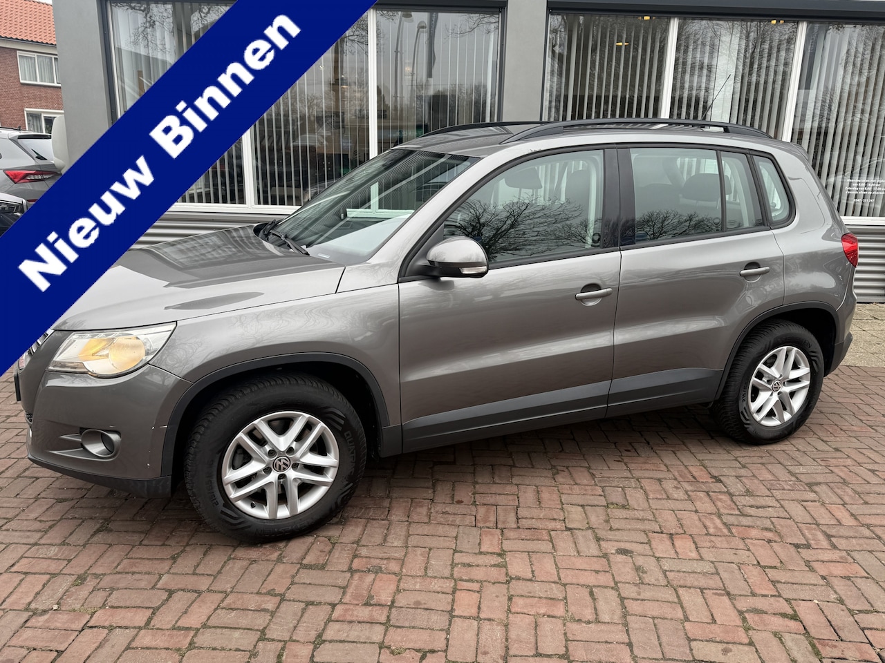 Volkswagen Tiguan - 1.4 TSI Comfort&Design Hoge Zit Bj 2008 Airco,17Inch,Cruise,Cv - AutoWereld.nl