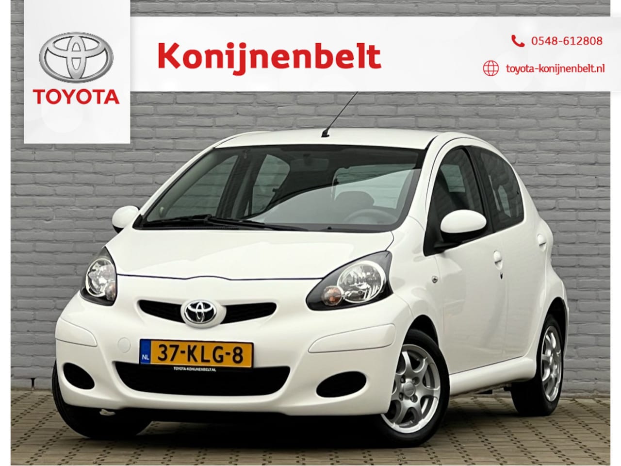 Toyota Aygo - 1.0-12V Xcite White 5-deurs Eerste eigenaar | NL auto | airco - AutoWereld.nl