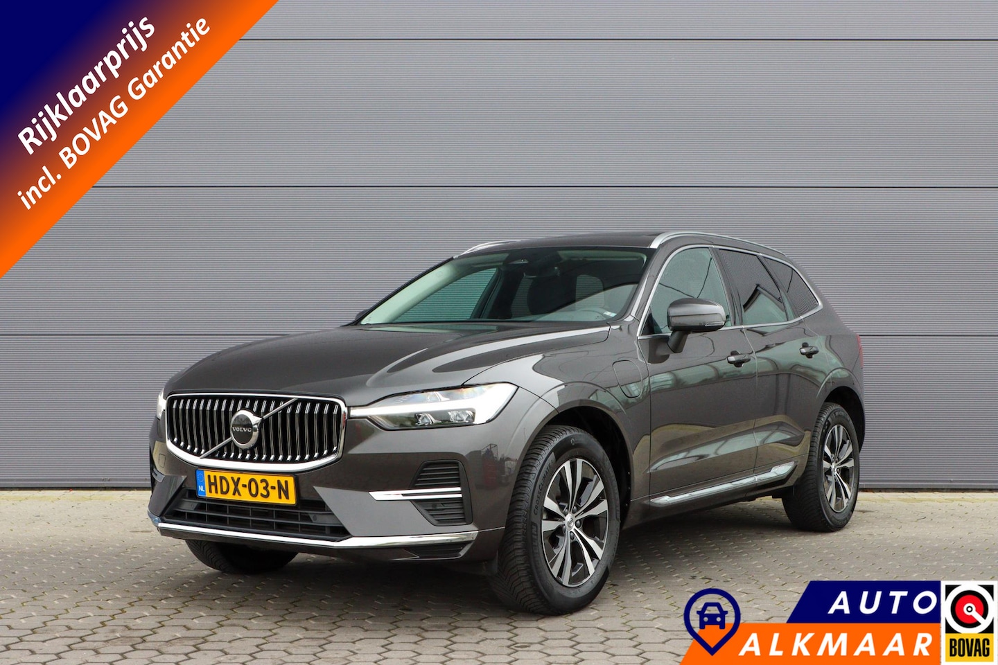 Volvo XC60 - 2.0 T6 Plug-in hybrid AWD Core Bright Long Range | Panoramadak | Rijklaarprijs - incl.gara - AutoWereld.nl