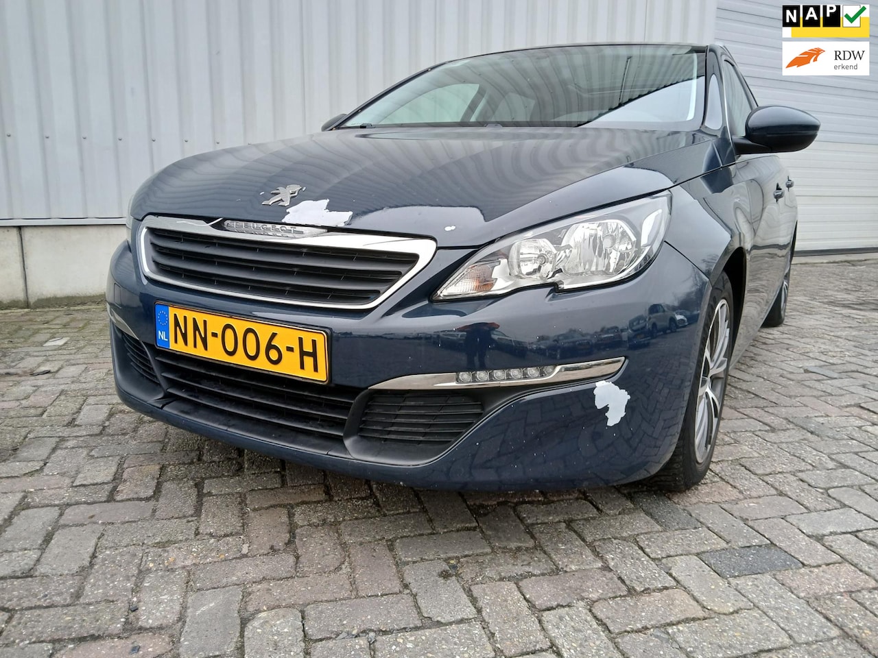 Peugeot 308 SW - 1.6 BlueHDI Blue Lease Premium - Airco - Navi - Export - Schade - AutoWereld.nl