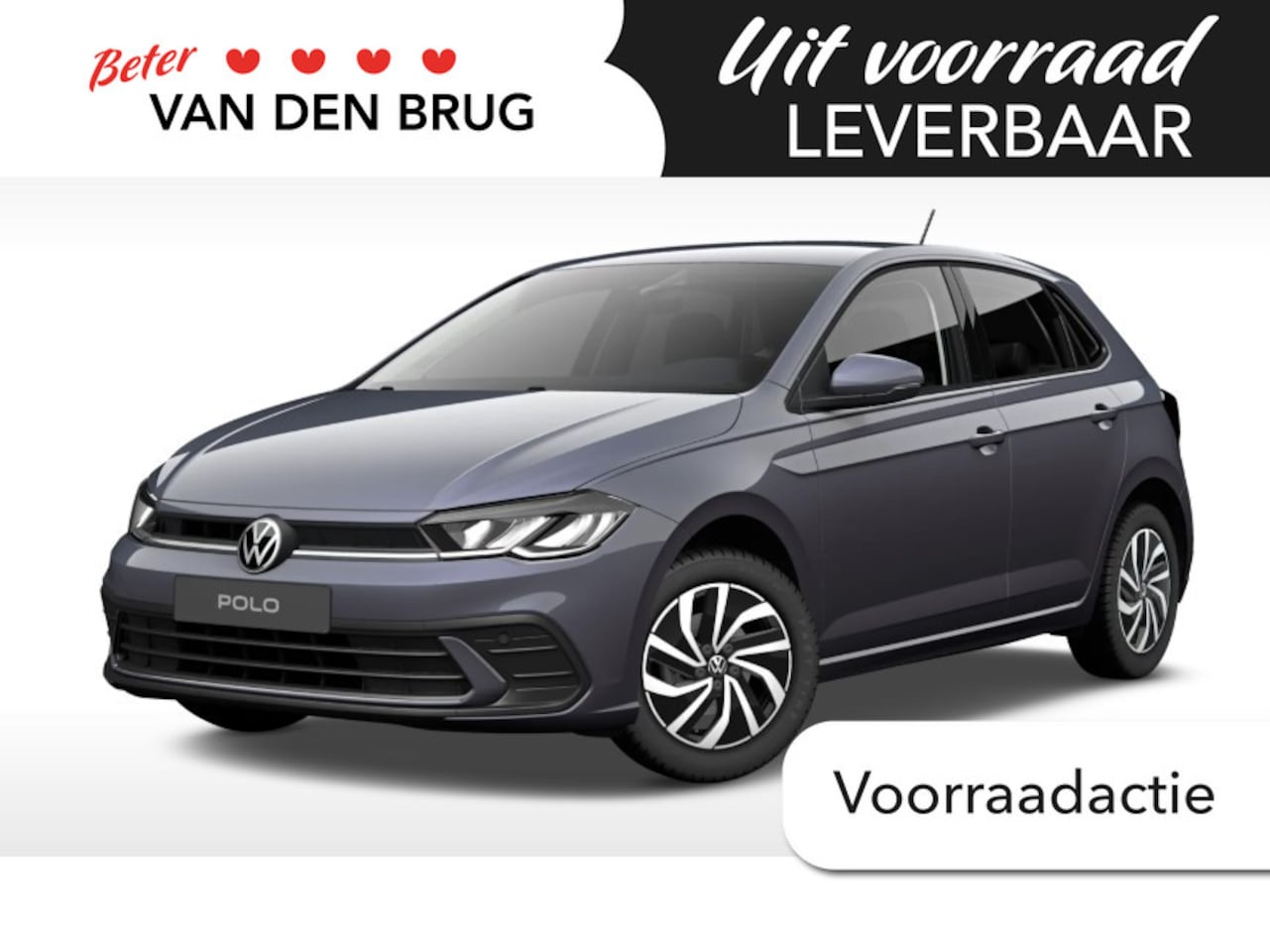 Volkswagen Polo - 1.0 TSI Life Edition | Navigatie | Camera | LED | Getint glas | - AutoWereld.nl