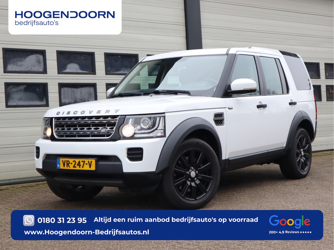 Land Rover Discovery - 3.0 TD V6 Euro 6 - Grijs Kenteken - Cruise Controle - 3,5t KG Trekhaak - AutoWereld.nl