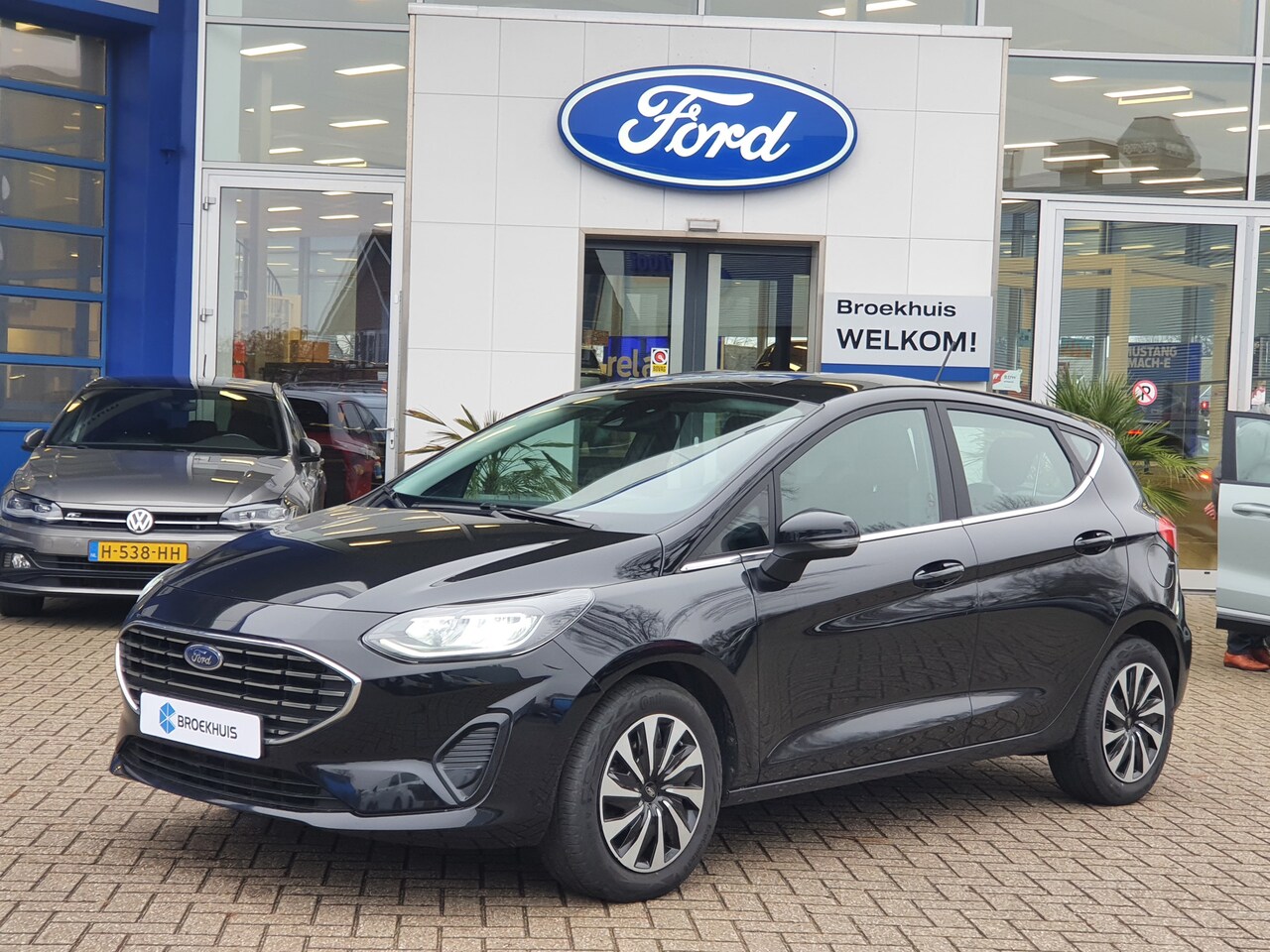 Ford Fiesta - 1.0 EcoB 100PK Titanium 5 Deurs Nw model Climate Control | LED | Cruise Control - AutoWereld.nl