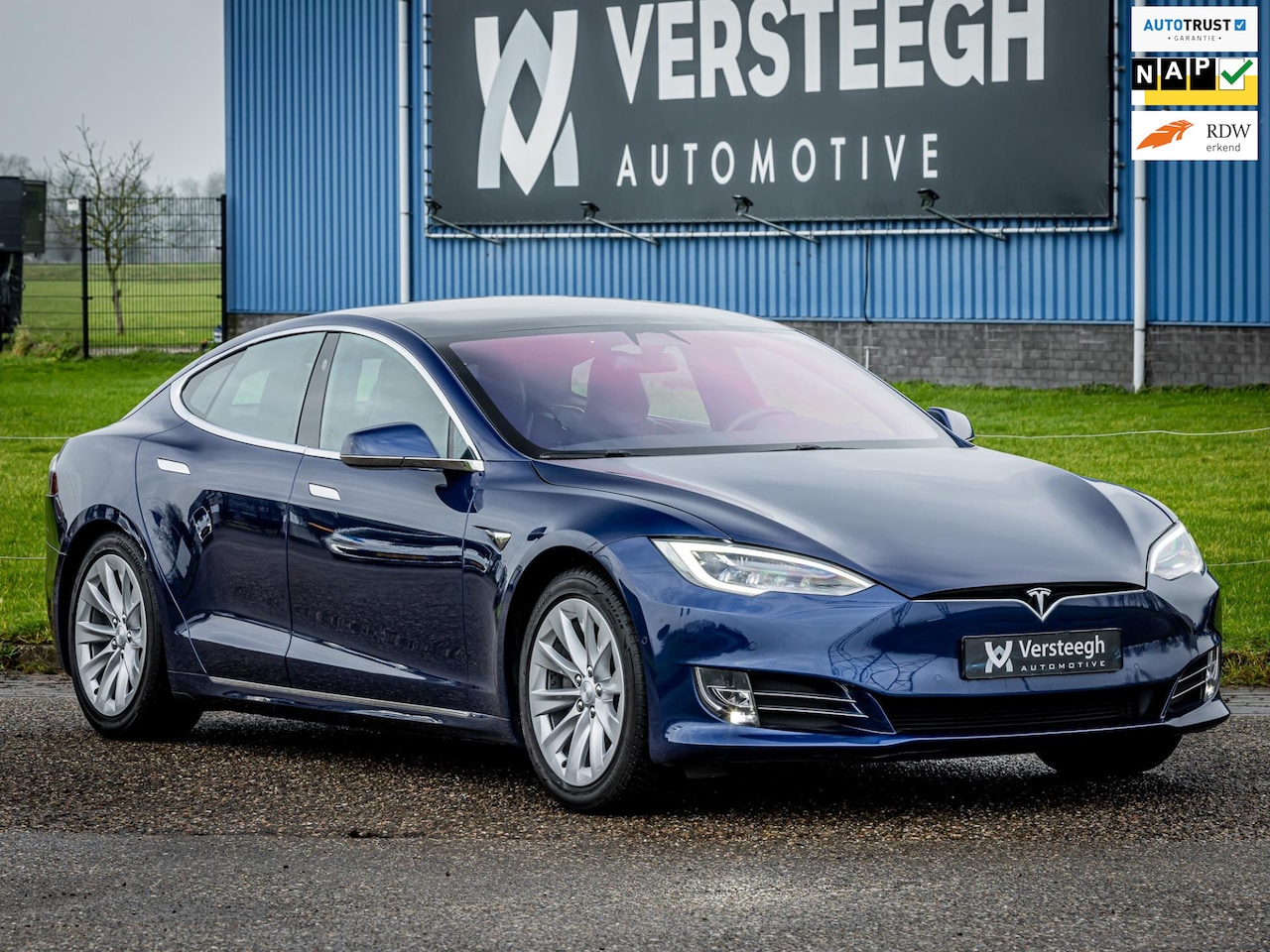 Tesla Model S - 75D Base|Autopilot|Luchtvering|Panoramadak - AutoWereld.nl