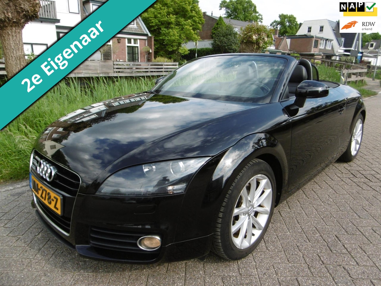 Audi TT Roadster - 2.0 TFSI Pro Line 211pk Leder Navi Xenon Historie 2e eig - AutoWereld.nl