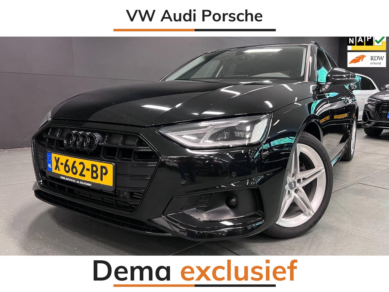 Audi A4 Avant - 35 TFSI SPORT BLACK-EDITION NAVI/LED/CARPLAY/ECC/PDC/CRUISE/// - AutoWereld.nl