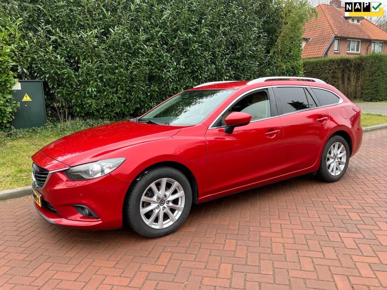 Mazda 6 Sportbreak - 2.0 TS+ Lease Pack nieuw model vele opties leer - AutoWereld.nl