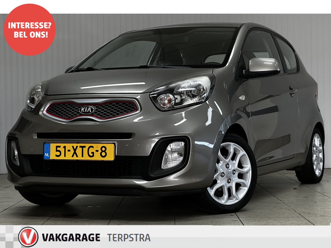 Kia Picanto - 1.0 CVVT Comfort Pack /15"LMV /Airco /Elek. pakket /Radio-CD /C.V. afstand /Isofix /Dagrij - AutoWereld.nl