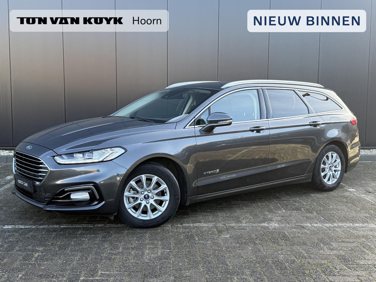 Ford Mondeo Wagon - 2.0 IVCT HEV Titanium 2.0 IVCT HEV Titanium , Automaat , Adaptive Cruise , Camera , Dodehoekdetectie , DAB , Blu - AutoWereld.nl