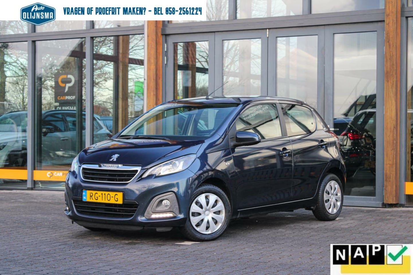 Peugeot 108 - 1.0 e-VTi Active TOP!|Airco|DAB - AutoWereld.nl