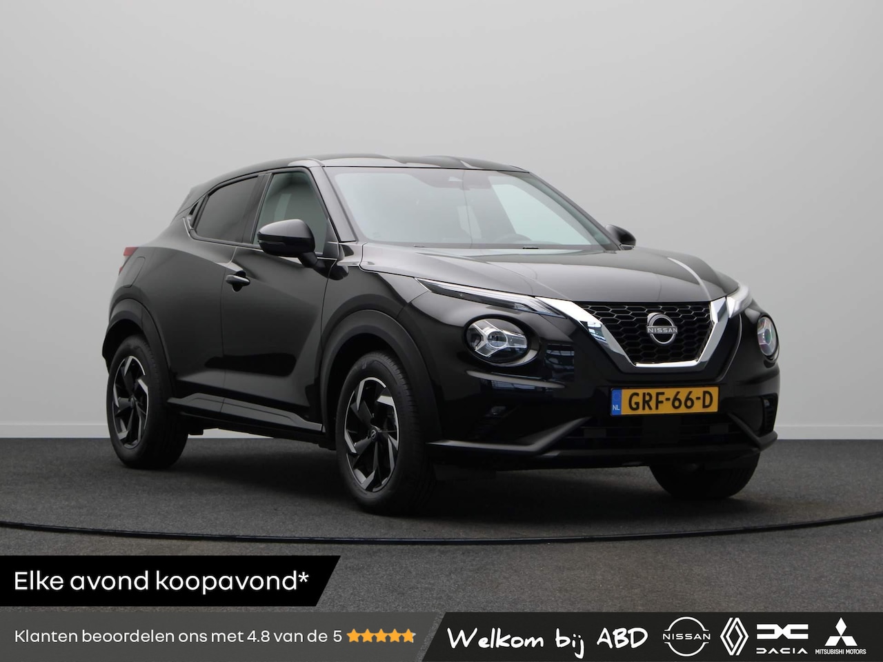 Nissan Juke - 1.0 DIG-T N-Connecta | Automaat | Stoel, Stuur en Voorruit Verwarming | Achteruitrij Camer - AutoWereld.nl