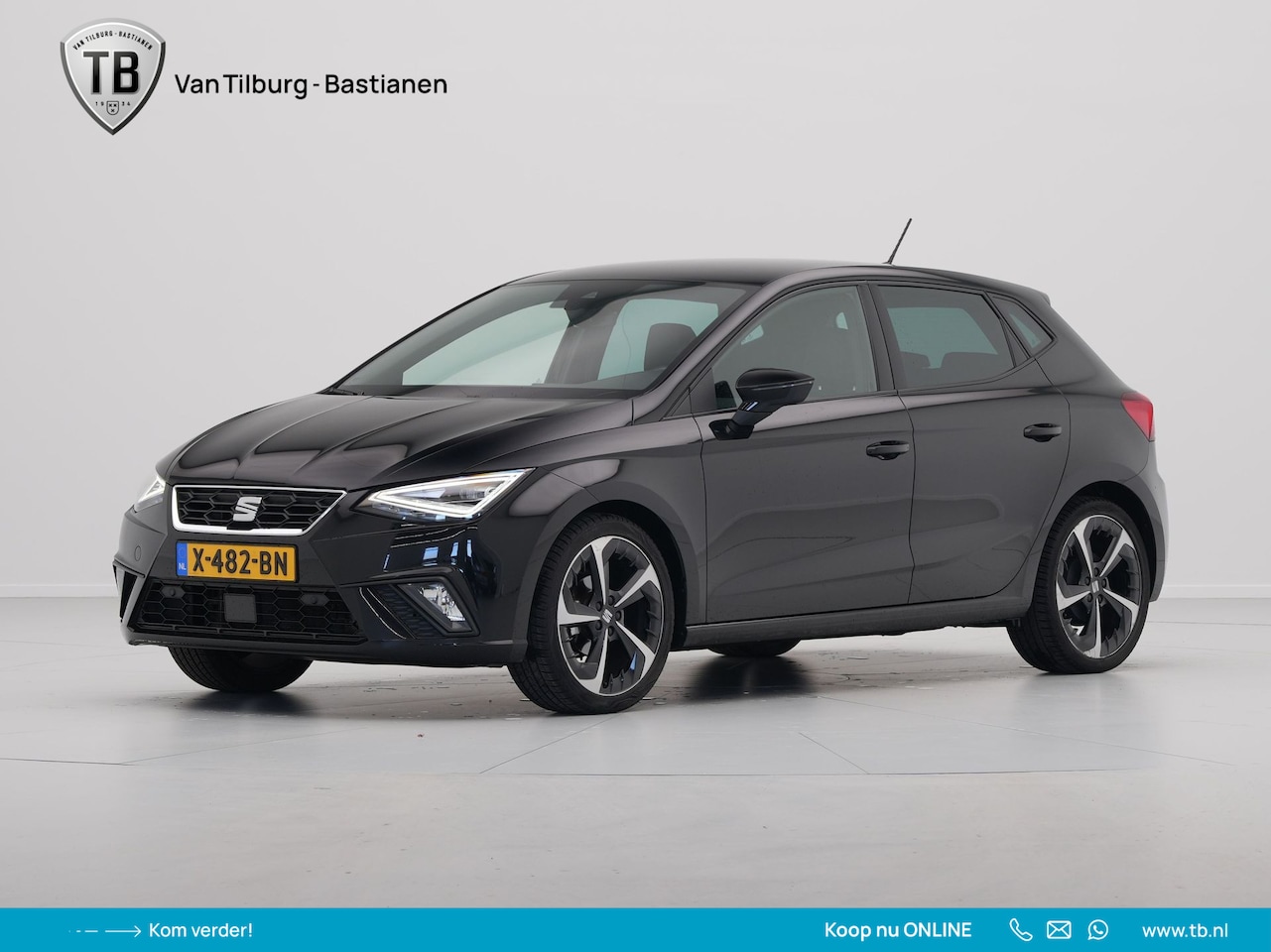 Seat Ibiza - 1.0 EcoTSI 96pk FR Business Connect , Parkeersensoren voor/achter, Full-led, Virtual cockp - AutoWereld.nl