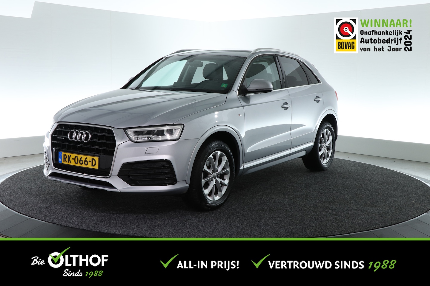 Audi Q3 - 2.0 TFSI quattro Design Pro Line Plus | STOELVERW. | CRUISE | NAVI | CLIMA | PDC | - AutoWereld.nl