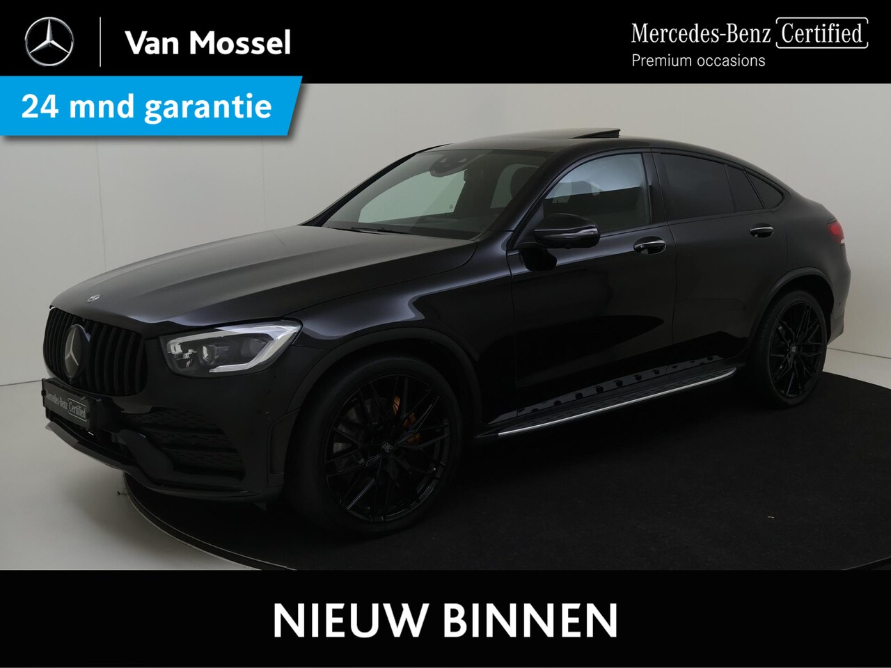 Mercedes-Benz GLC-klasse Coupé - 300 4MATIC Premium Plus /Schuifdak /Burmester /Memory /360 Camera /Rijassistentiepakket pl - AutoWereld.nl