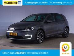 Volkswagen e-Golf - E-Golf 40 kWh [ Navi Adaptief cruise Leer Camera]