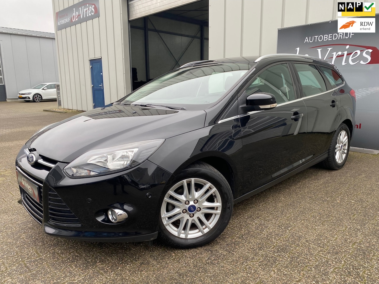 Ford Focus Wagon - 1.0 EcoBoost Titanium / Clima / Cruise / PDC / Inparkeerhulp / LMV - AutoWereld.nl