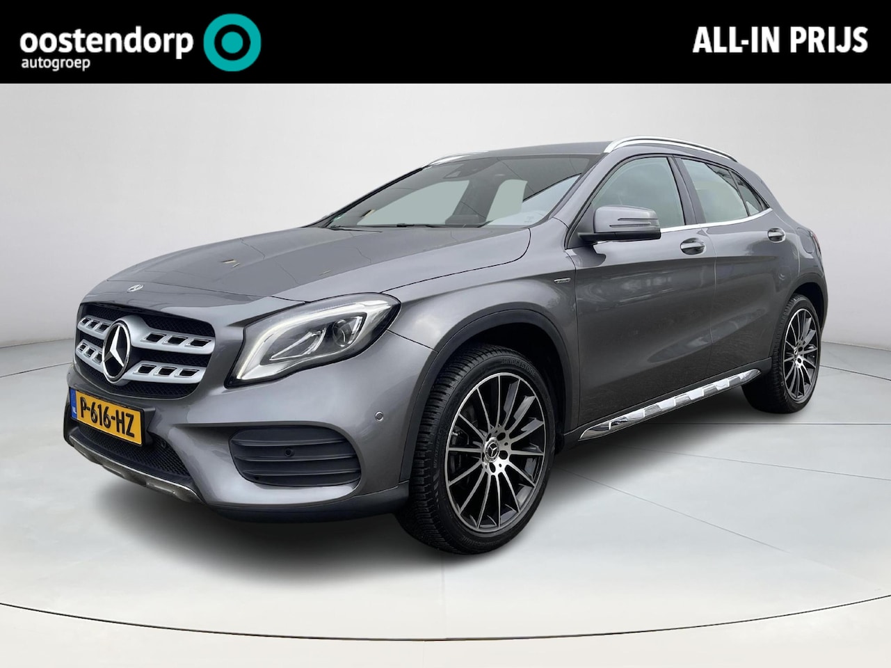 Mercedes-Benz GLA-Klasse - 180 Business Solution AMG AUT | Trekhaak 1200 KG geremd | 19 Inch Multispaaks | Comand | C - AutoWereld.nl