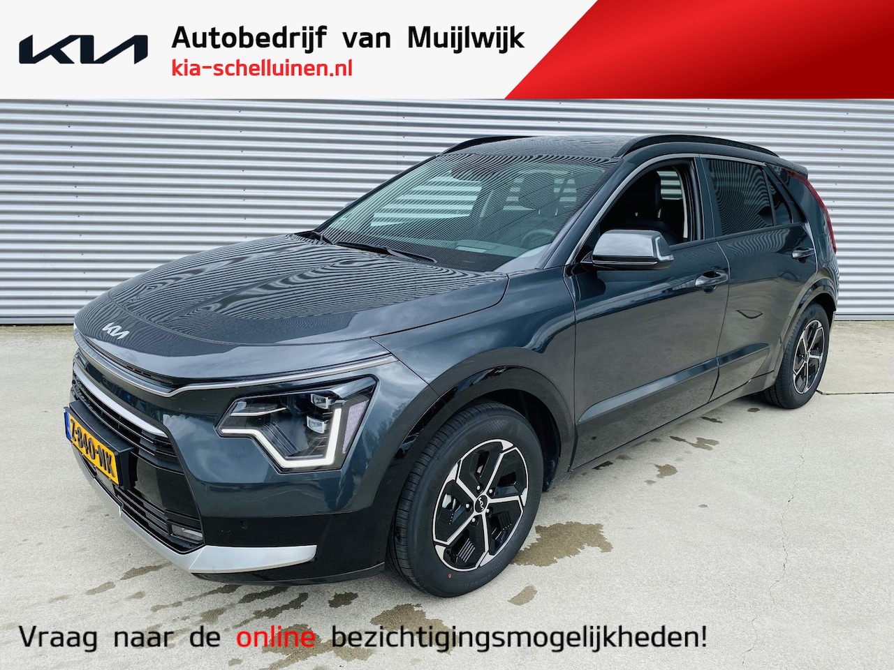 Kia Niro - 1.6 GDi Hybrid DynamicPlusLine Trekhaak | Sunroof | Stoel&Stuurverw | DAB+ | Keyless | Pri - AutoWereld.nl