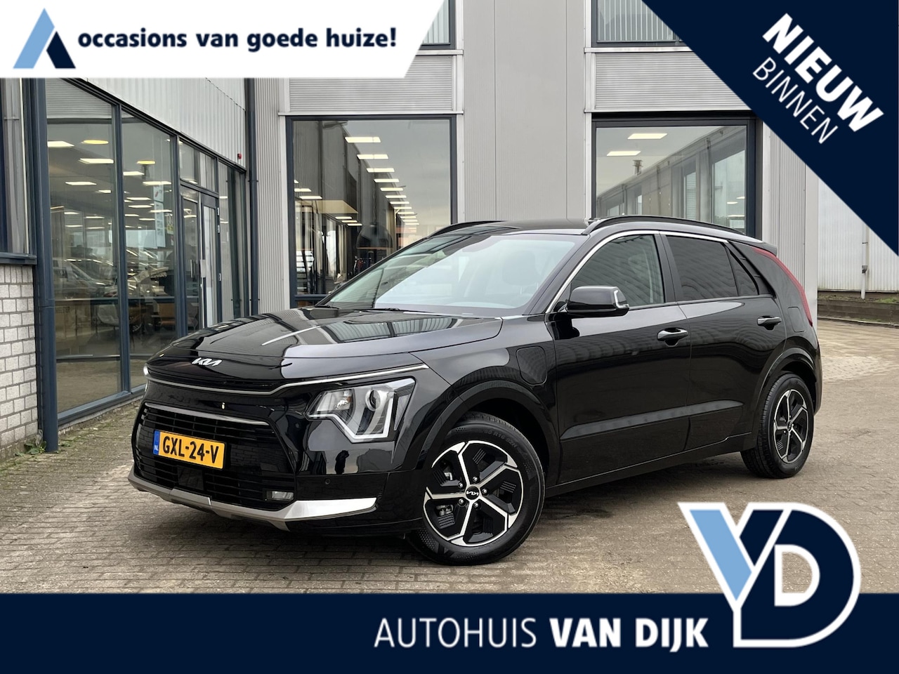 Kia Niro - 1.6 GDi PHEV DynamicLine | Camera/Navi/Adapt.Cruise/Stoel+Stuurverw./Apple CarPlay-Android - AutoWereld.nl