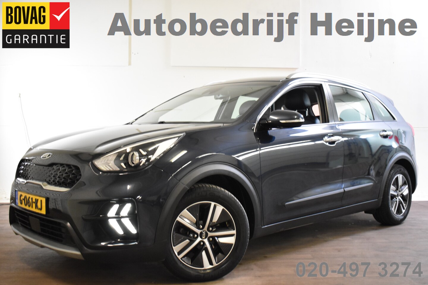 Kia Niro - 1.6 GDi HYBRID EXECUTIVE LINE CAMERA/LEDER/TREKHAAK - AutoWereld.nl