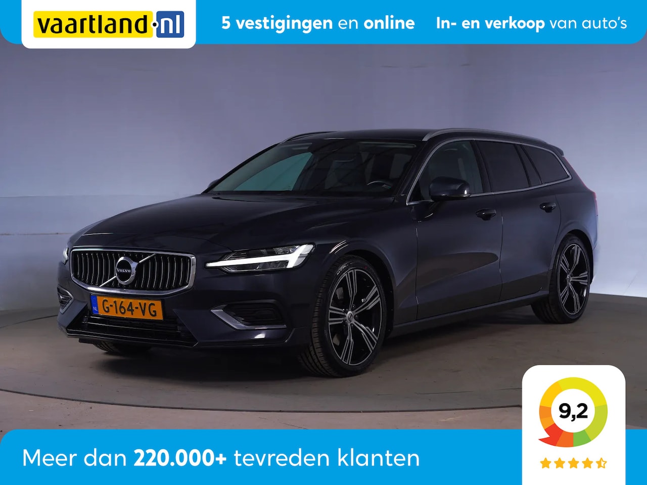 Volvo V60 - 2.0 T4 Inscription Aut. [ Comfortstoelen Leder Navi LED ] - AutoWereld.nl