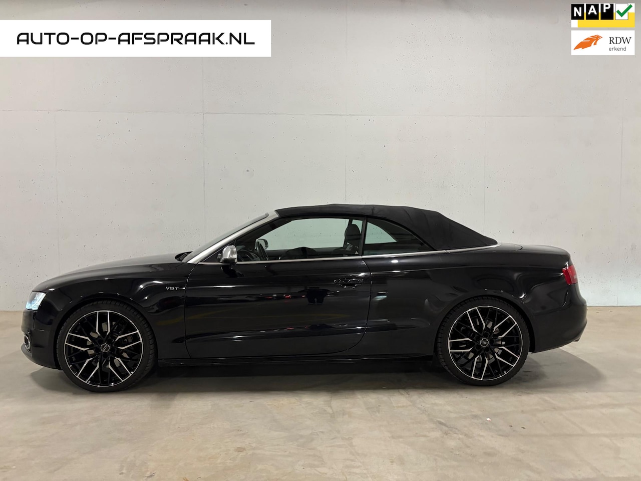 Audi S5 - Cabriolet 3.0 TFSI quattro S-line B&O Navi Leer Clima - AutoWereld.nl